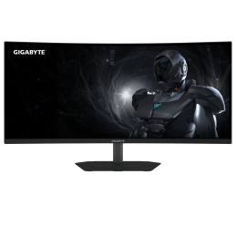 GIGABYTE G34WQC2 34” WQHD Curved Gaming-Monitor - 3440 x 1440, 1500R, 200Hz, 1ms, 450 cd m², AMD FreeSync Premium, DisplayHDR