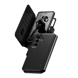 PanzerGlass CARE™ by ® Tango 2-in-1 Wallet Case w. Qi Samsung Galaxy S26+ custodia per cellulare Cover Trasparente