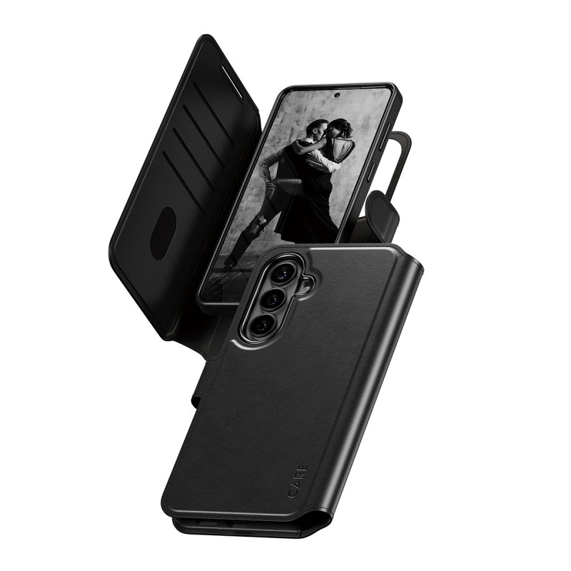 PanzerGlass CARE™ by ® Case Tango 2-in-1 Wallet m. Qi Samsung Galaxy S26+