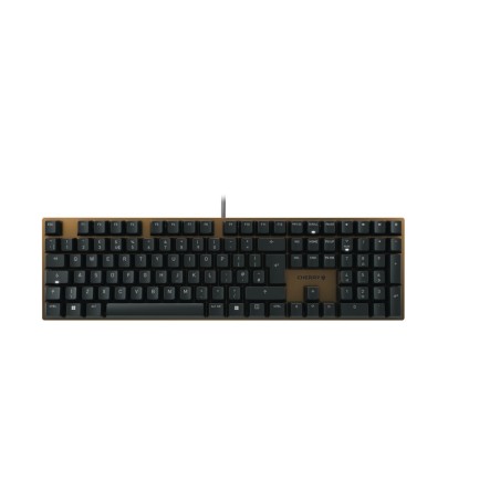 CHERRY KC 200 MX teclado Universal USB QWERTY Inglés Negro, Bronce