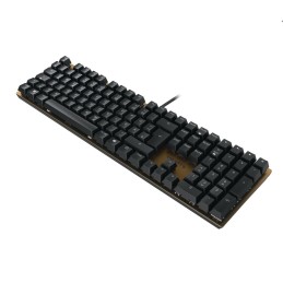 CHERRY KC 200 MX Tastatur Universal USB QWERTY Englisch Schwarz, Bronze
