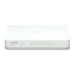 D-Link GO-SW-8G E Netzwerk-Switch Unmanaged Gigabit Ethernet (10 100 1000) Weiß