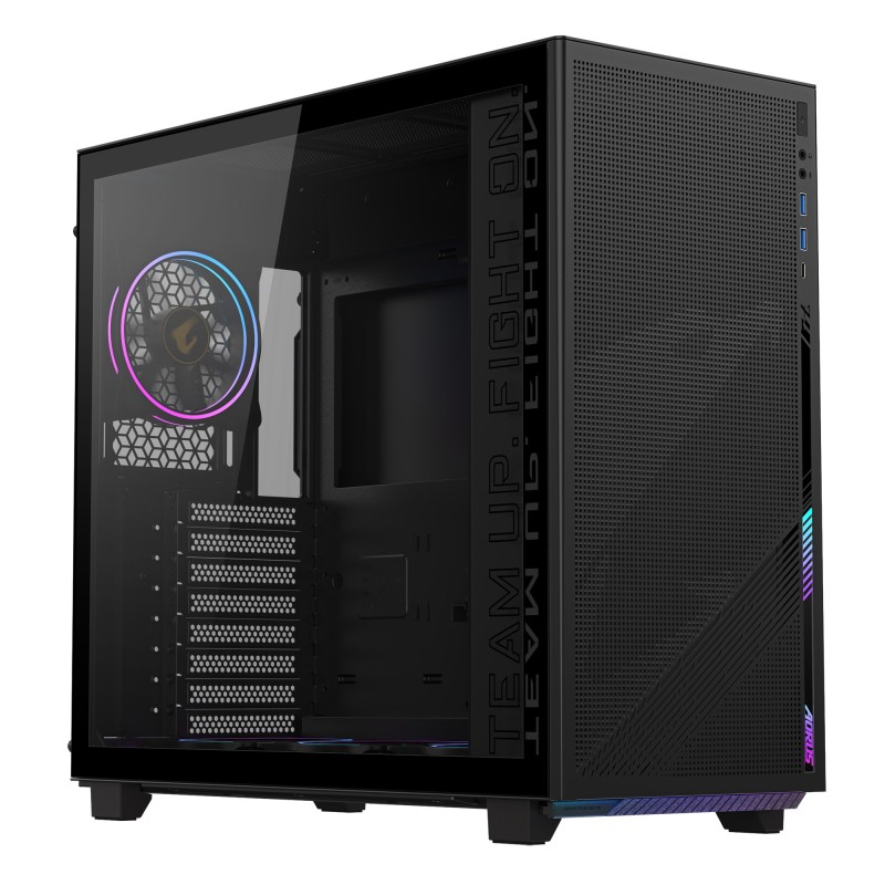 GIGABYTE C400 Midi Tower Schwarz