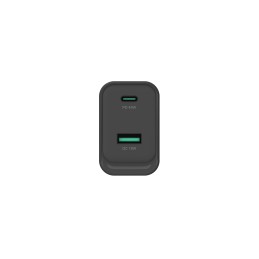 Conceptronic ALTHEA20B45 2-Port 45W GaN USB-PD-Ladegerät, USB-C x 1, USB-A x 1, QC 3.0, PPS