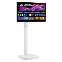 LG Swing 32U889SA Schermo Personale 32" 4K Touch, base con rotelle, webOS