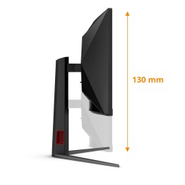 AOC G4 CU34G4 Monitor PC 86,4 cm (34") 3440 x 1440 Pixel Wide Quad HD LED Nero, Rosso