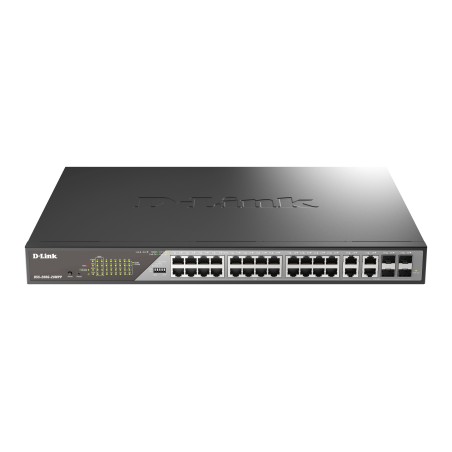 D-Link DSS-200G-28MPP Netzwerk-Switch Managed L2 Gigabit Ethernet (10 100 1000) Power over Ethernet (PoE) 1U Grau