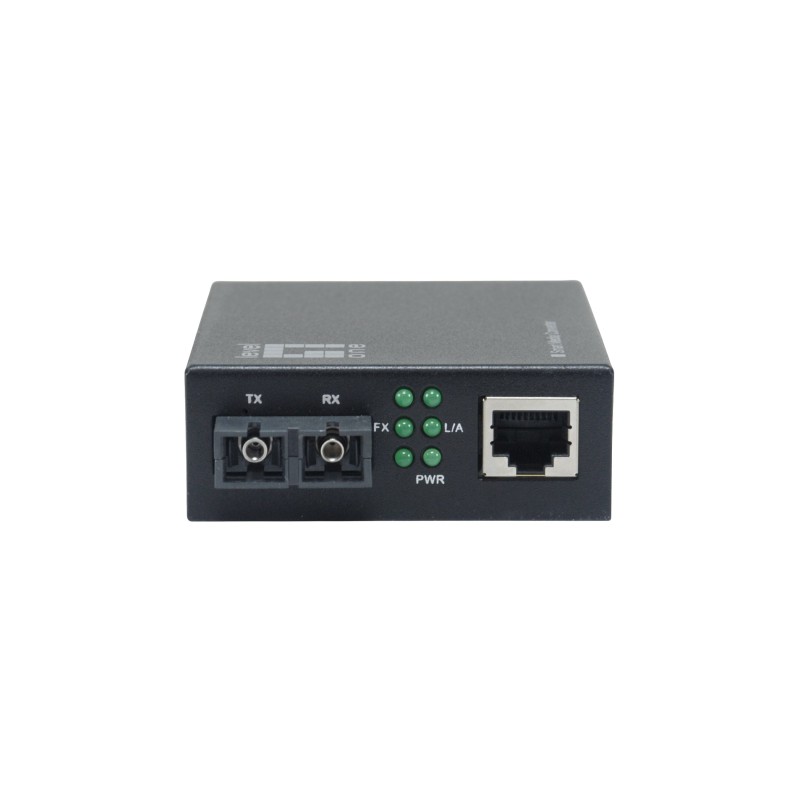 LevelOne GVM-2002 convertisseur de support réseau 1000 Mbit s 1310 nm Monomode Noir