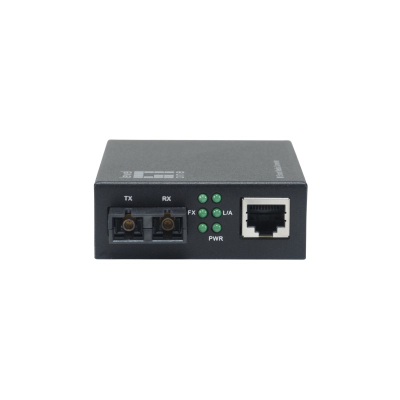 LevelOne GVM-2001 convertitore multimediale di rete 1000 Mbit s 850 nm Modalità multipla Nero