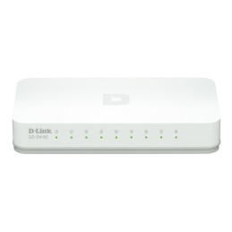 D-Link GO-SW-8E E switch No administrado Fast Ethernet (10 100) Blanco