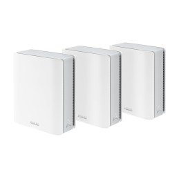 ASUS ZenWiFi BT10 – 3er Pack Weiß Tribanda (2.4 GHz   5 GHz   6 GHz) Wi-Fi 7 (802.11be) Blanco 3 Interno