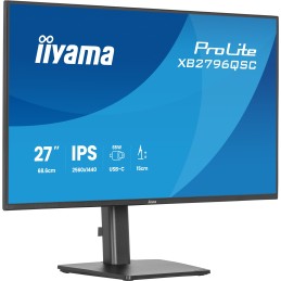iiyama ProLite XB2796QSC-B1 Monitor PC 68,6 cm (27") 2560 x 1440 Pixel Quad HD LED Nero