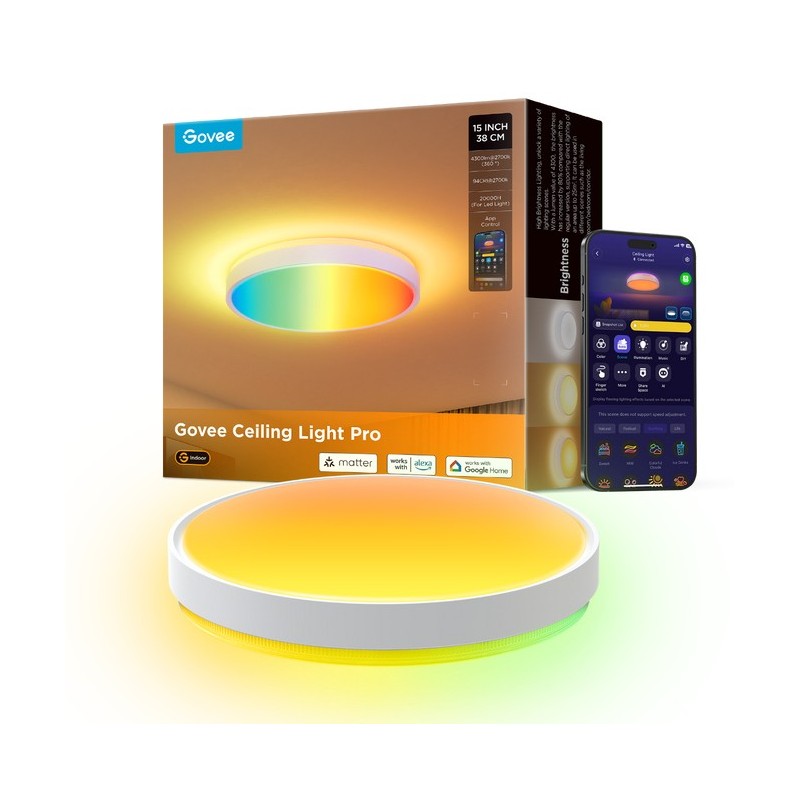 Govee H60A6 Intelligente Bodenbeleuchtung Wi-Fi Bluetooth 72 W