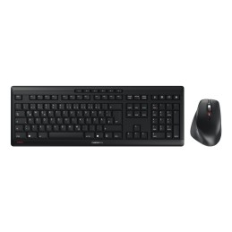 CHERRY JD-8550DE-2 keyboard Mouse included Home Office RF Wireless QWERTZ German Black