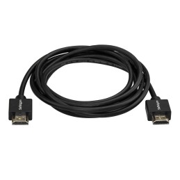 StarTech.com Câble HDMI 2.0 Fin de 2m, Câble HDMI Haute Vitesse 4K 60Hz avec Ethernet, Câble HDMI UHD, Classé CL2, Câble Cordon