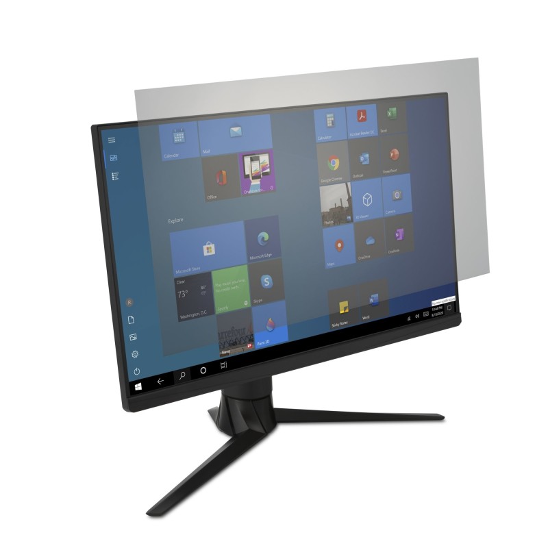 Kensington Filtro antiriflesso e di riduzione della luce blu per monitor da 24” 16 9