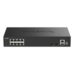 D-Link DGS-1530-10 Managed L2 Gigabit Ethernet (10 100 1000) Black