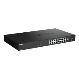 D-Link DMS-1250-18P E commutateur réseau Géré L2 2.5G Ethernet (100 1000 2500) Connexion Ethernet, supportant l'alimentation