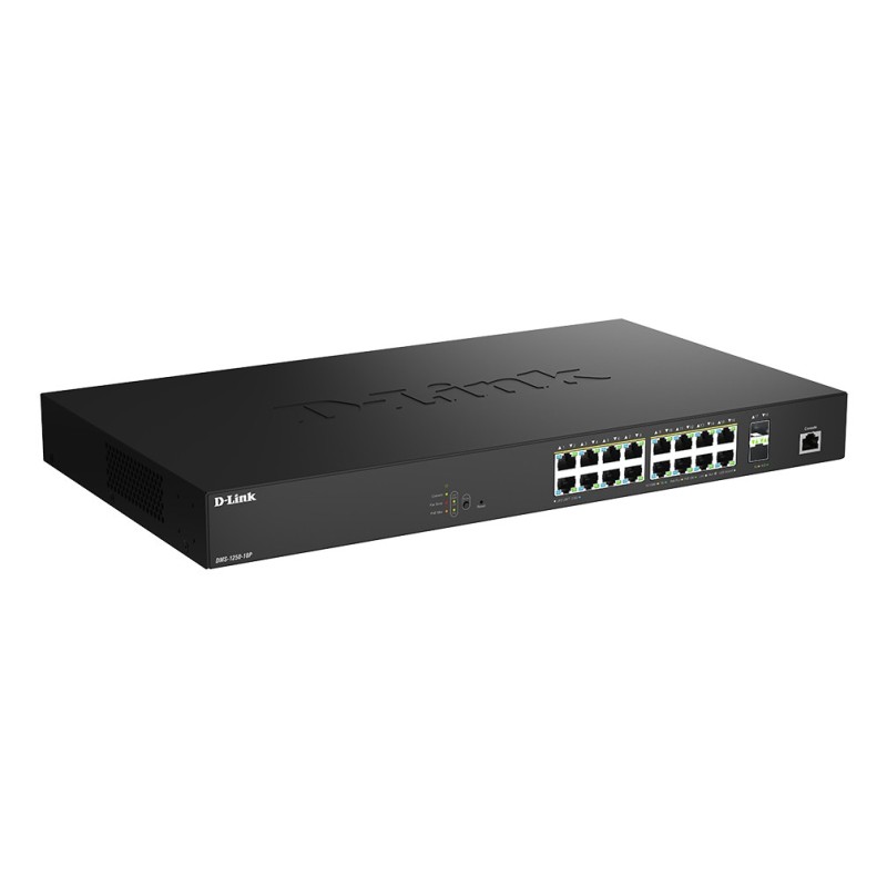 D-Link 18-Port PoE Multi-Gigabit Smart Managed Switch