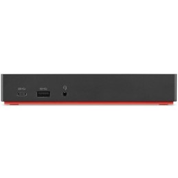 Lenovo 40AS0090EU laptop dock port replicator Wired USB 3.2 Gen 1 (3.1 Gen 1) Type-C Black