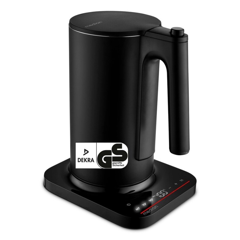 MEDION MD 12106 tetera eléctrica 1,5 L 2200 W Negro
