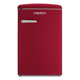 MEDION MD 37790 combi-fridge Freestanding 108 L Red