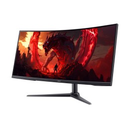 Acer NITRO XZ0 XZ340CURW0bmiiphx écran plat de PC 86,4 cm (34") 3440 x 1440 pixels Wide Quad HD LCD Noir