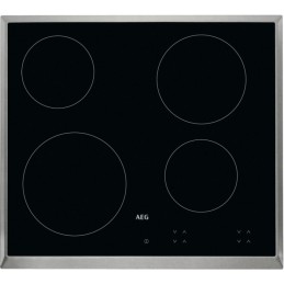 AEG HK624000XB Noir Intégré Halogène 4 zone(s)
