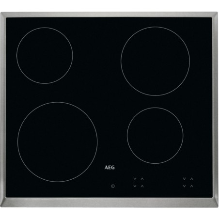 AEG HK624000XB Schwarz Integriert Halogen 4 Zone(n)