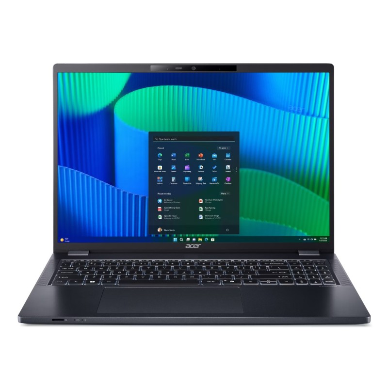 Acer TravelMate P4 TMP416-53-TCO-56JM Intel Core Ultra 5 125U Laptop 40,6 cm (16") WUXGA 32 GB DDR5-SDRAM 1 TB SSD Wi-Fi 6