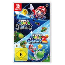 Nintendo Super Mario Galaxy + Super Mario Galaxy 2 Standard Traditional Chinese, German, Dutch, English, Spanish, French,