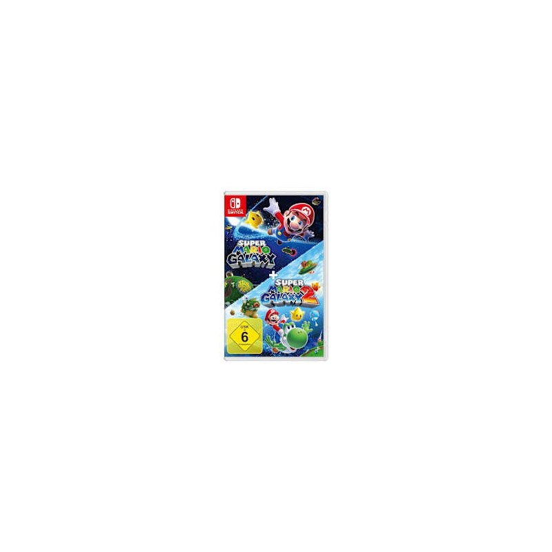 Nintendo Super Mario Galaxy + Super Mario Galaxy 2 Standard Chinois traditionnel, Allemand, Néerlandais, Anglais, Espagnol,