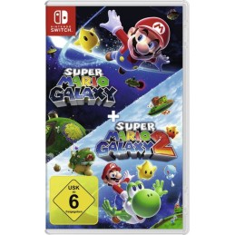 Nintendo Super Mario Galaxy + Super Mario Galaxy 2 Standard Cinese tradizionale, Tedesca, DUT, Inglese, ESP, Francese, ITA,