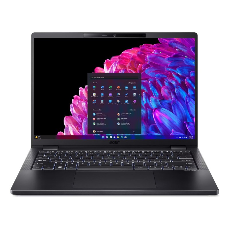 Acer TravelMate P6 TMP614-73-TCO-79JZ Intel Core Ultra 7 155H Ordinateur portable 35,6 cm (14") WUXGA 16 Go LPDDR5x-SDRAM 512
