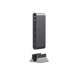 Acer HP.DSCAB.022 laptop-dockingstation & portreplikator Kabelgebunden USB 3.2 Gen 1 (3.1 Gen 1) Type-C Silber