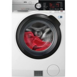 AEG L9WEF80690 Waschtrockner Freistehend Frontlader Weiß