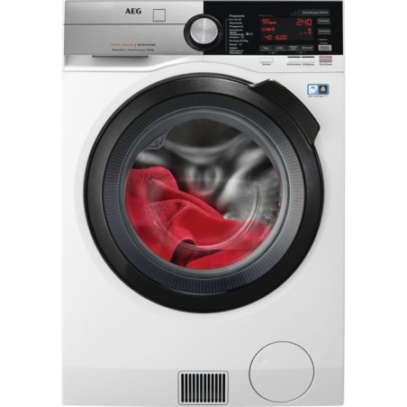 AEG L9WEF80690 lavadora-secadora Independiente Carga frontal Blanco