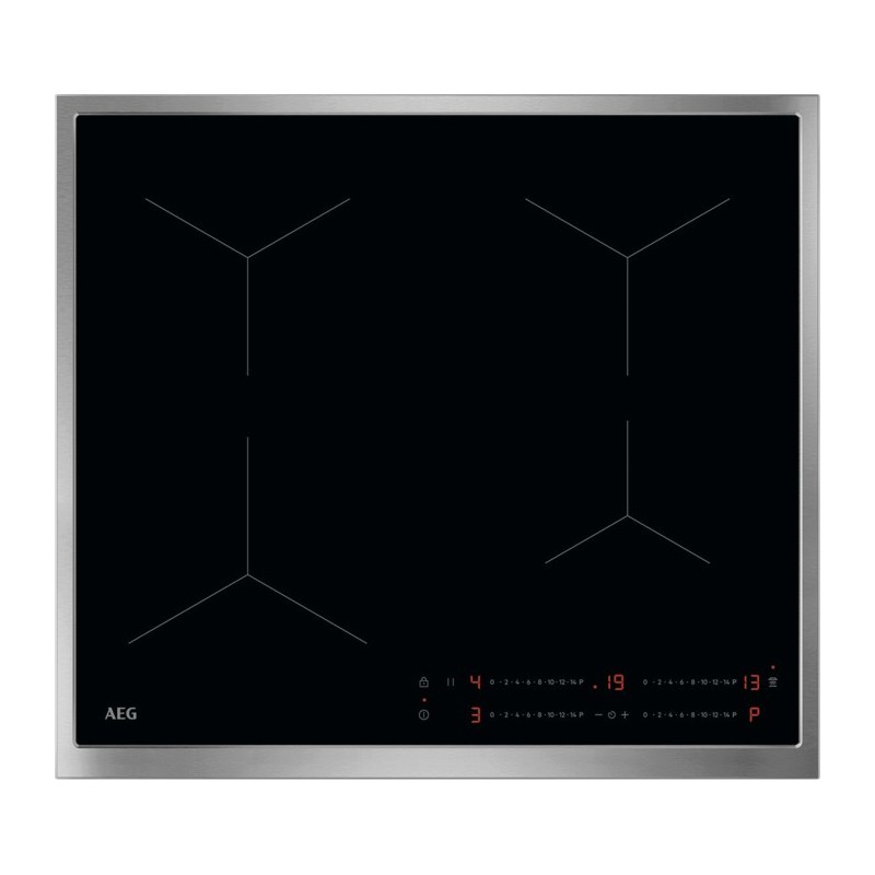 AEG TO64IA0FXB Schwarz Integriert 60 cm Zonen-Induktionskochfeld 4 Zone(n)