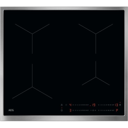 AEG TO64IA0FXB Nero Da incasso 60 cm Piano cottura a induzione 4 Fornello(i)
