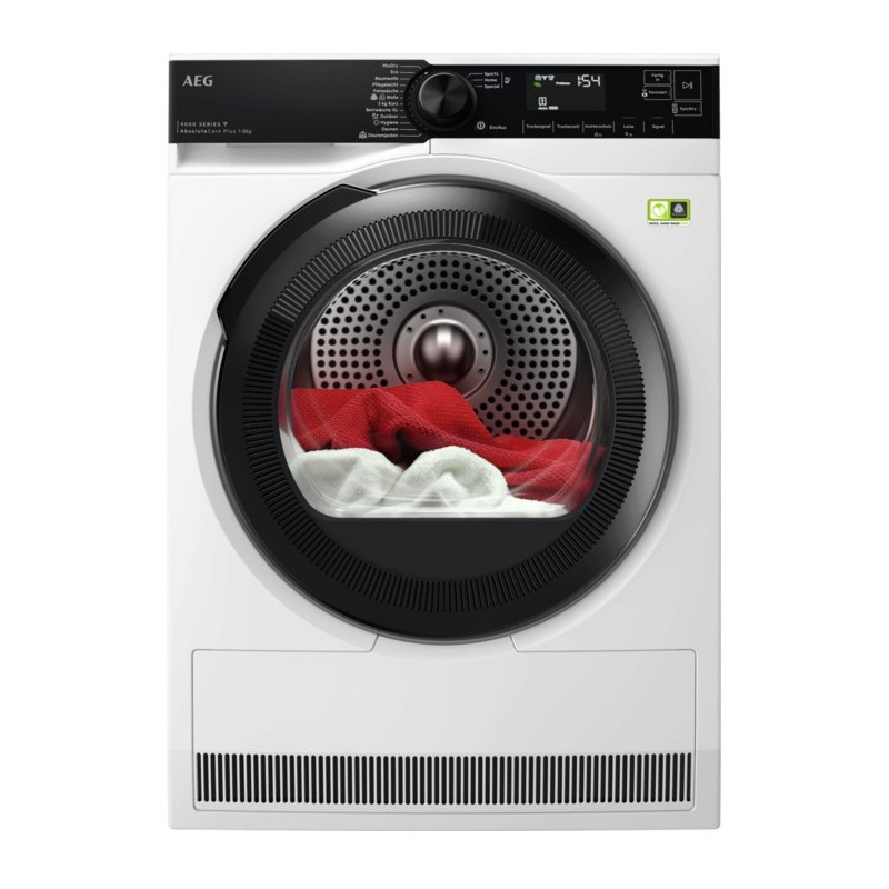 AEG Series 9000 TR9W75780 asciugatrice Libera installazione Caricamento frontale 8 kg Bianco