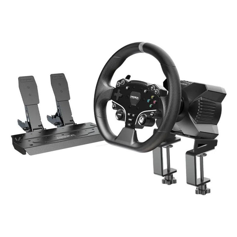 Moza Racing RS053 Gaming-Controller Schwarz USB Lenkrad + Pedale PC, Xbox One, Xbox Series S, Xbox Series X