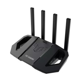 ASUS TUF-BE3600 router inalámbrico Gigabit Ethernet Doble banda (2,4 GHz   5 GHz) Negro