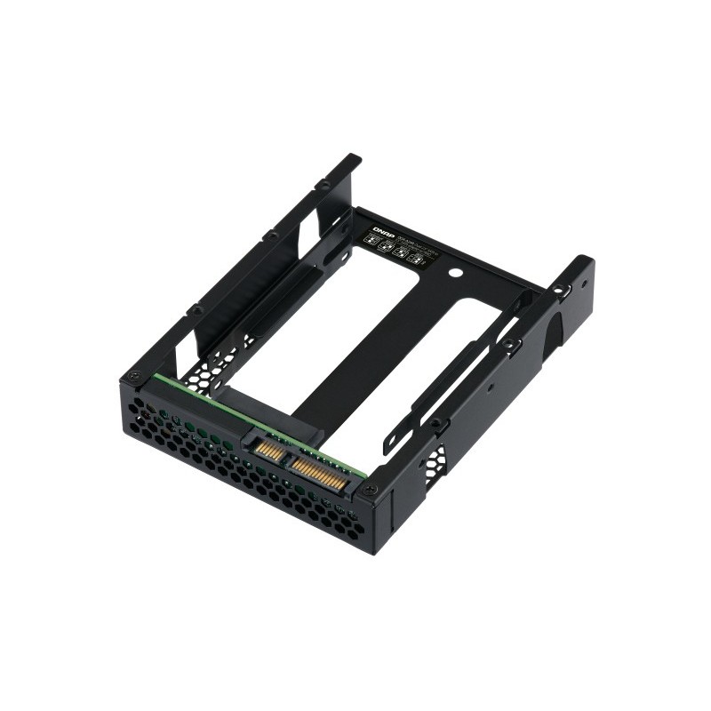 QNAP QDA-A2AR storage drive enclosure HDD SSD enclosure Black 2.5"