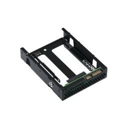 QNAP QDA-A2AR Boîtier de disques de stockage Boîtier disque dur SSD Noir 2.5"