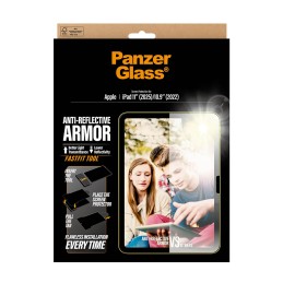 PanzerGlass ® Anti-Reflective Armor Screen Protector iPad 11" (2025) | 10.9" (2022) | Ultra-Wide Fit w. Fastfit tool Protector