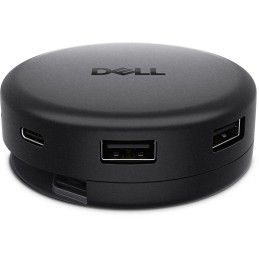 DELL DA326 Wired USB 3.2 Gen 1 (3.1 Gen 1) Type-C Black