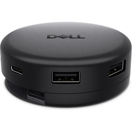DELL DA326 Kabelgebunden USB 3.2 Gen 1 (3.1 Gen 1) Type-C Schwarz