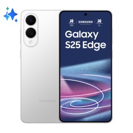 Samsung Galaxy S25 Edge, Smartphone AI, Display 6.7'' QHD+ Dynamic AMOLED 2X, Fotocamera 200MP, RAM 12GB, 256GB, 3.900 mAh,