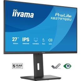 iiyama ProLite XB2797QSU-B1 pantalla para PC 68,6 cm (27") 2560 x 1440 Pixeles Quad HD LED Negro