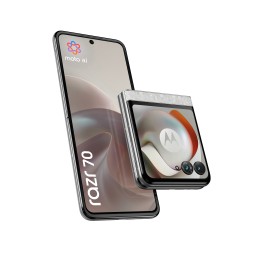 Motorola razr 70 17,5 cm (6.9") SIM doble Android 16.0 5G USB Tipo C 8 GB 256 GB 4800 mAh Blanco
